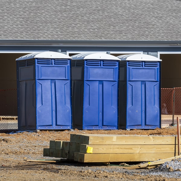 do you offer hand sanitizer dispensers inside the porta potties in Marengo Wisconsin